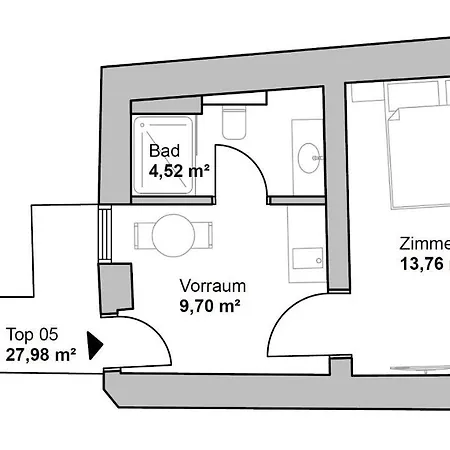 Appartement Designer Boutique Trauttmansdorffgasse